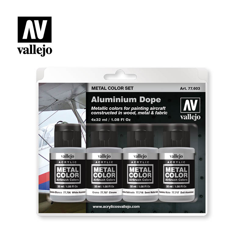 Aluminium Dope 4 x 32 ml