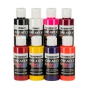 Createx 5816-00 Kent Lind Warm Airbrush Set 8 x 60 ml