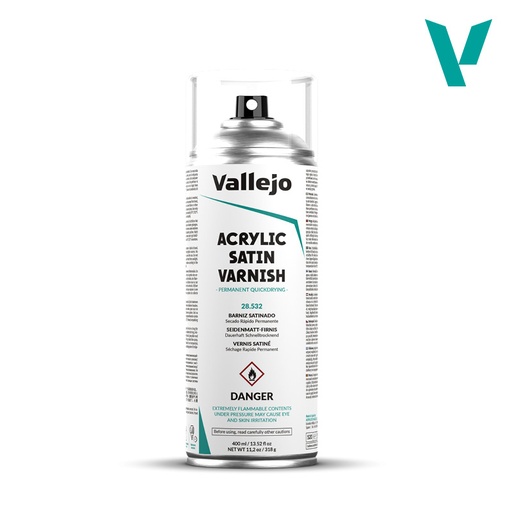 [528532] (DG in LQ / UN 1950, 2) Aerosol 28532 Satin Varnish 400 ml 1/6 PU (On Order)