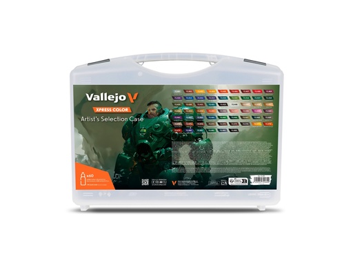 [572184] Xpress Color Artist’s Selection Case 60 x 18 ml
