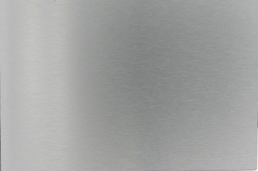 [262023] Aluminum composite panel / ACM (3 mm) 20 cm x 30 cm Aluminum brush-finished / Anthracite