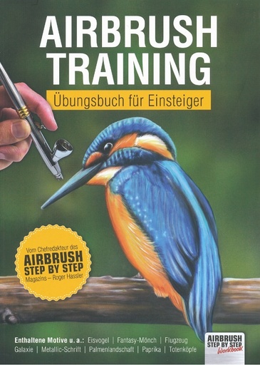 [300277] *Airbrush-Training, Roger Hassler, 68 Pages, Language: German