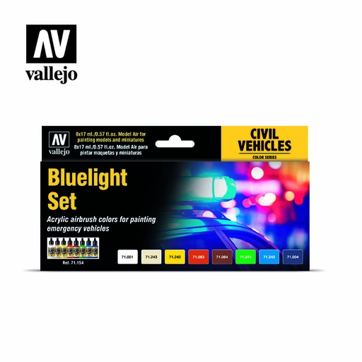 [571154] 71154 Basic Color Series Bluelight Set 8 x 17 ml (100413)