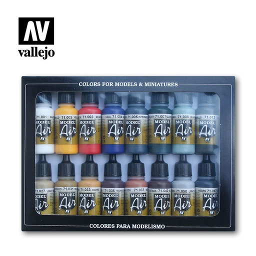 [571178] Model Air Set Basic Colors 16 x 17 ml (100501)