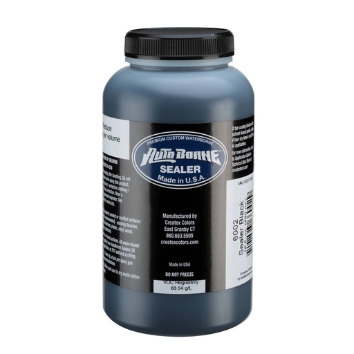 [446002] AutoBorne 6002 Sealer Black 480 ml