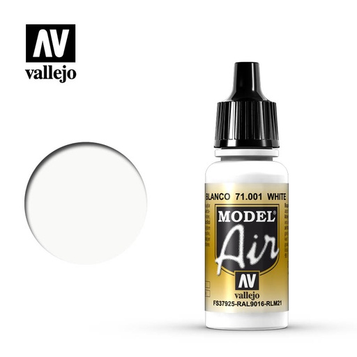 [571001] Model Air 001 White 17 ml (100601)