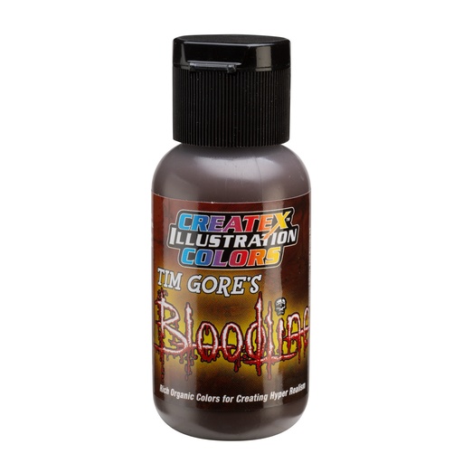 [504601] Createx Illustration Bloodline 5046 Blunt Trauma Umber 30 ml