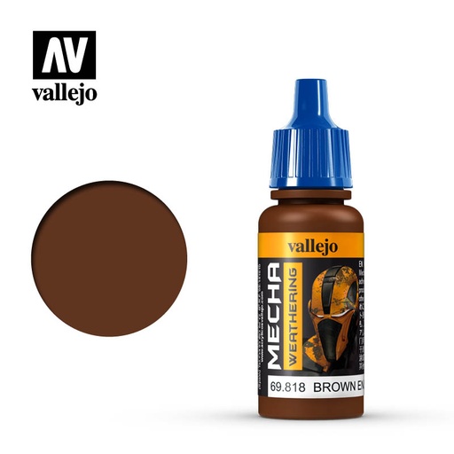 [569818] Mecha Color 818 Brown Eng. Soot (Matt) 17 ml
