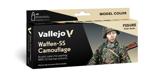 [570180] Figure Color Series Waffen-SS Camouflage 8 x 17 ml