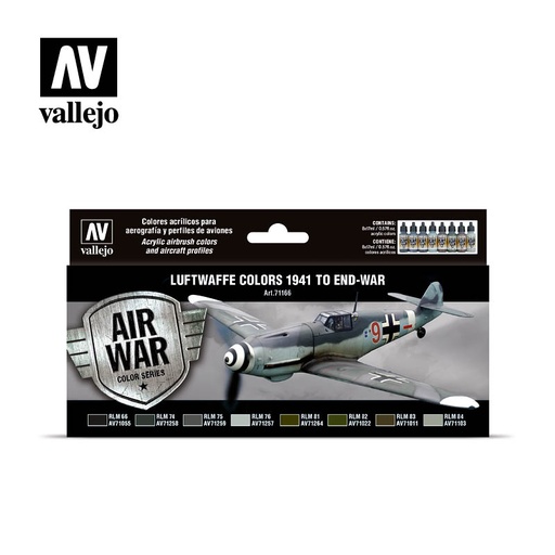 [571166] Air War Luftwaffe 1941 to end-war 8 x 17 ml