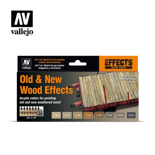 [571187] Effects Color Series Old & New Wood 8 x 17 ml