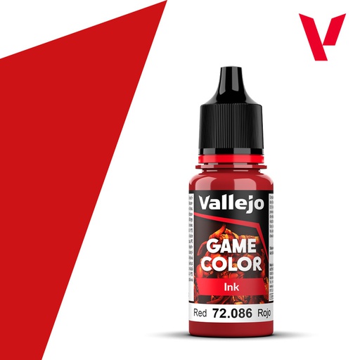 [572086] Game Color Red Ink 18 ml