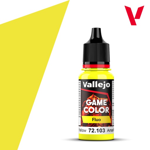 [572103] Game Color Fluo Yellow 18 ml