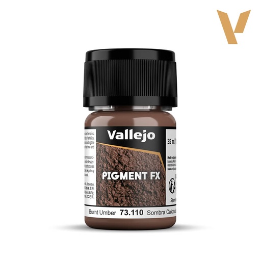 [573110] Vallejo Pigments Burnt Umber 35 ml