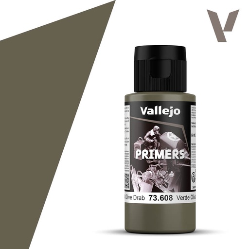 [573608] Vallejo Primer U.S. Olive Drab 60 ml