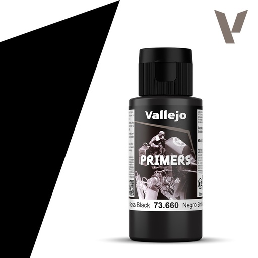 [573660] Vallejo Metal Colors 660 Black Primer 60 ml