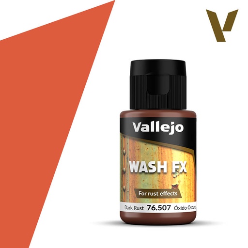 [576507] Vallejo Model Wash Dark Rust 35 ml