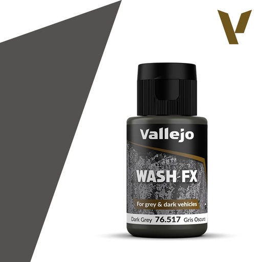 [576517] Vallejo Model Wash Dark Grey 35 ml