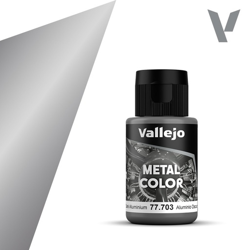 [577703] Vallejo Metal Colors 703 Dark Aluminium 32 ml