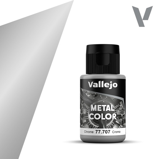 [577707] Vallejo Metal Colors 707 Chrome 32 ml