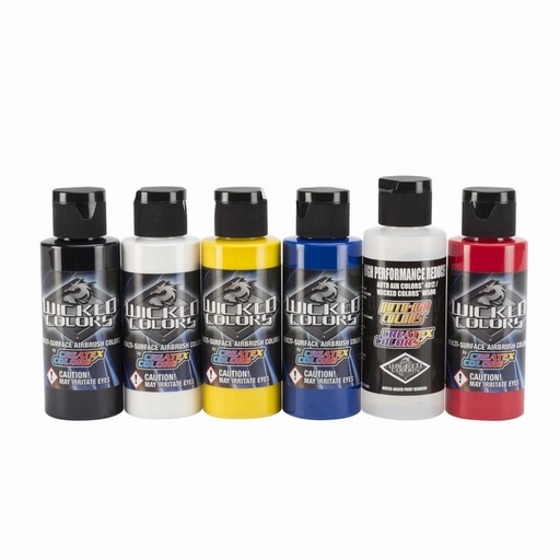 [116101] Wicked W101-00 Primary Set 6 x 60 ml