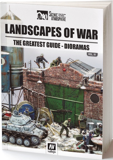 [575026] Landscapes of War Vol.4: The greatest Guide - Dioramas, Diego Cuenca Vidal, Lechu Villanueva,
Javier Redondo, Lukasz Orczyc-Musialek, 120 Pages, Language: English