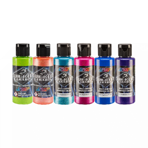 [116134] Wicked W134-02 Electric Tropics Set 6 x 60 ml